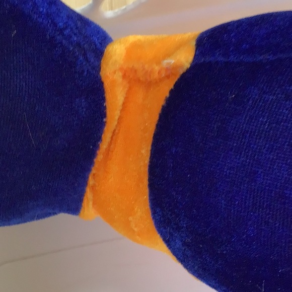 Finding Nemo Flounder Orange Blue Fish Plush Stuffed Animal Toy - Picture 4 of 8